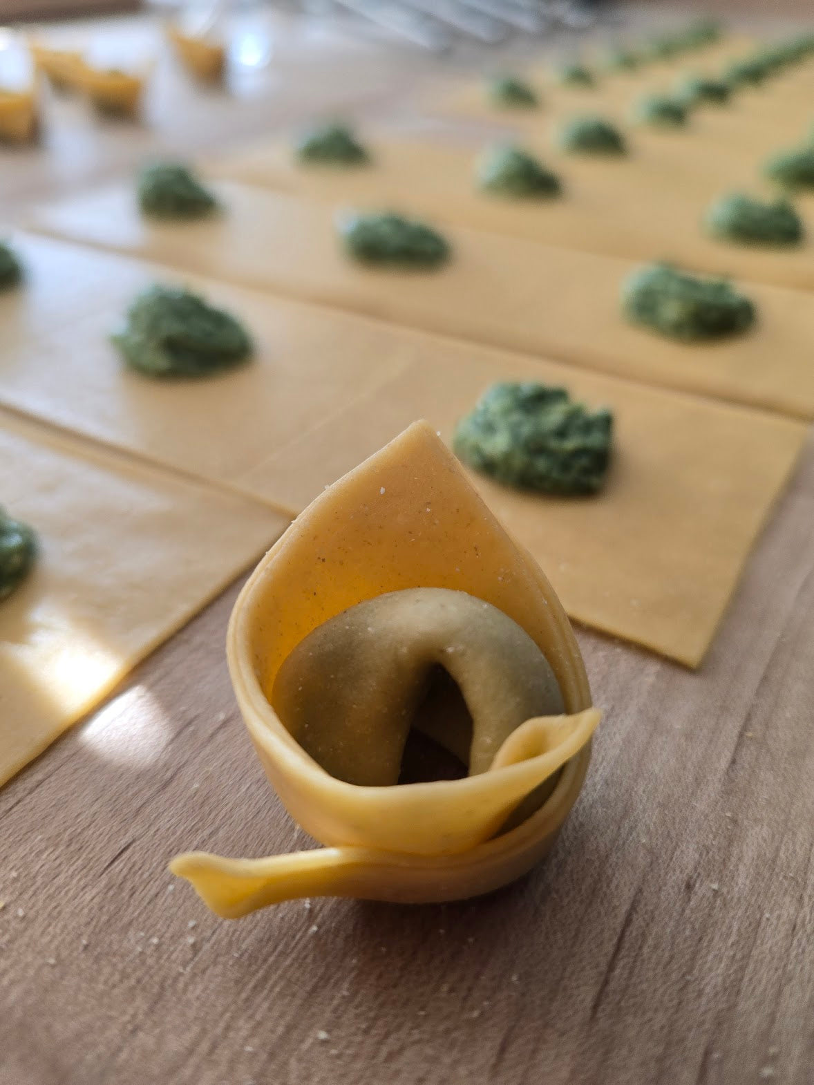 Tortellini - Spinach, Preserved Lemon, Ricotta